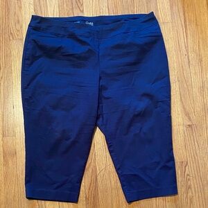Dark Blue Capris